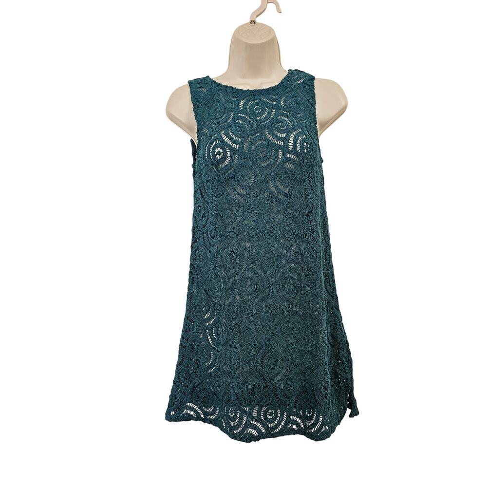 MISTER ZIMI Goldy Mini Dress in Emerald Size XS NWT